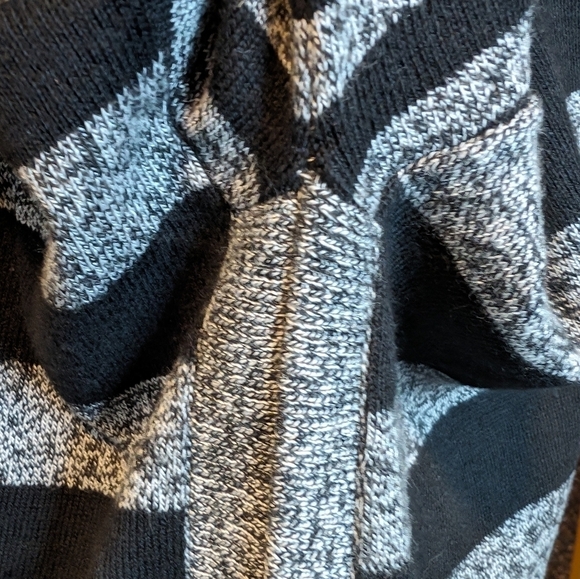 EXPRESS Softy OVERSIZED Striped Cotton Sweater Sz S - Picture 6 of 12